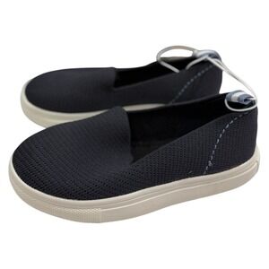 NEW Lily & Dan Toddler Recycled Material Flats Slip-On Sneakers Blue Size 9/10